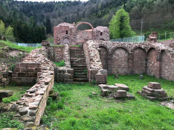 Abbaye de Niedermunster - Saint-Nabor. VIIIe siècle