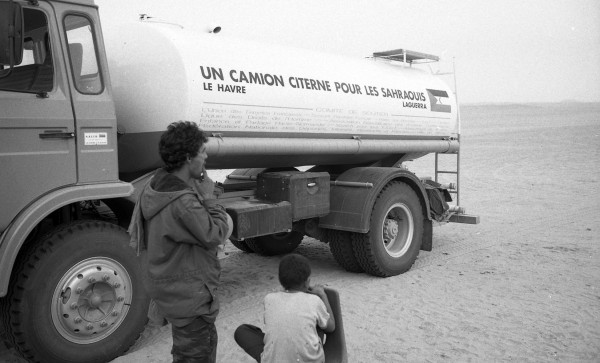 " un camion citerne pour les Sahraouis "